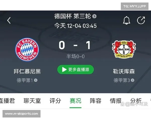 勒沃库森总监承认球队陷入低谷 已难与拜仁争夺冠军